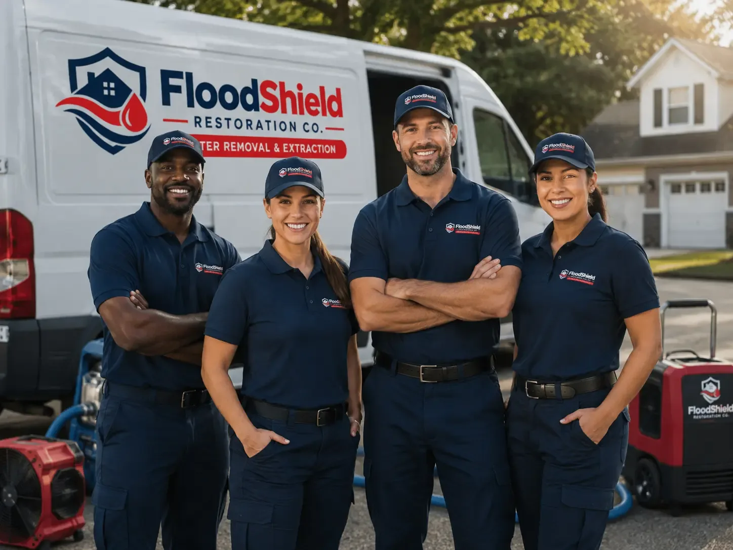 Flood Damage Restoration company in Leesville, OH